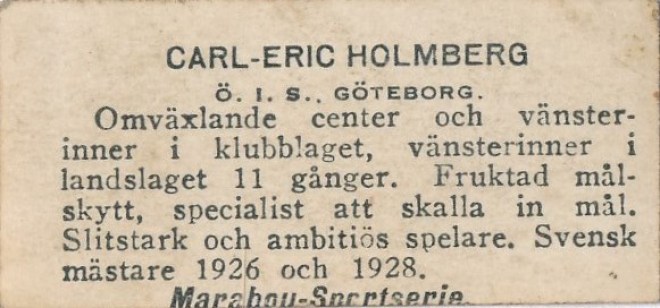 Carl Holmberg b